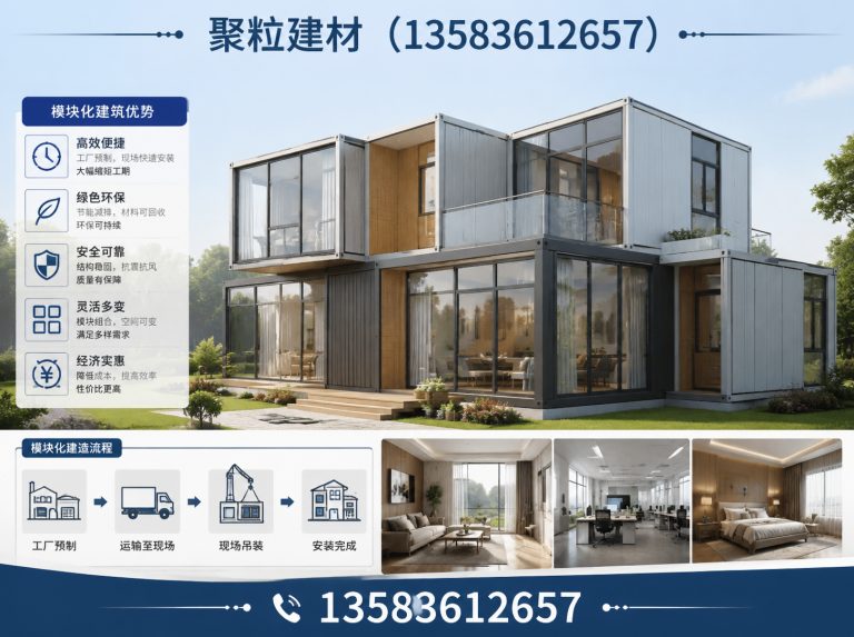 潍坊滨海经济技术开发区聚粒建材展示图